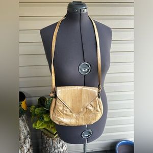 Vintage eel skin purse